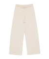 Max Mara Drawstring Trousers In White