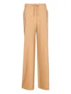 Max Mara Drawstring-waist Trousers In Neutral
