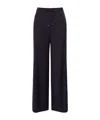 Max Mara Drawstring Wide-leg Trousers In Multi