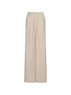 Max Mara Drawstring Wide-leg Trousers In Neutral
