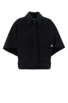 Max Mara Dream Shawl In Navy