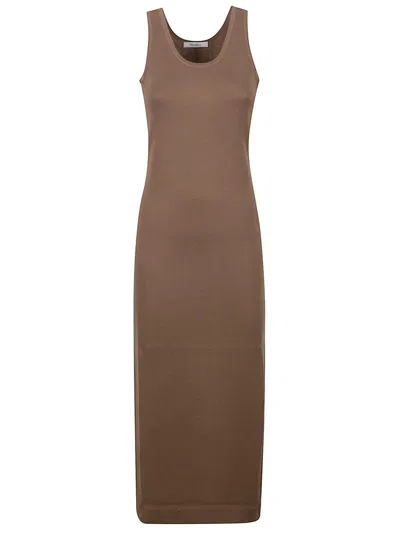 Max Mara Dress In Brown