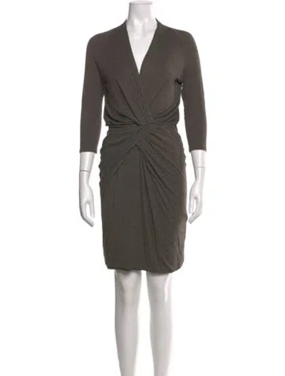 Pre-owned Max Mara Dress In Brown
