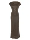 Max Mara Lurex-detail Dress