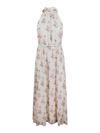 Max Mara Dress In Printed Georgette
