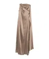 Max Mara Dresses Neutral In Brown