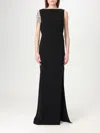 Max Mara Dress Woman Black In Black