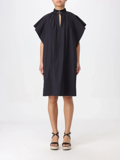 Max Mara Dress  Woman Color Black In Black