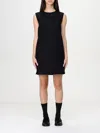 Max Mara Studio Dress Woman Black In Schwarz