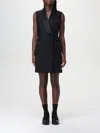 Max Mara "eiffel Piano" Dress In Schwarz