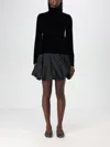 Max Mara Velvet Osso In Black