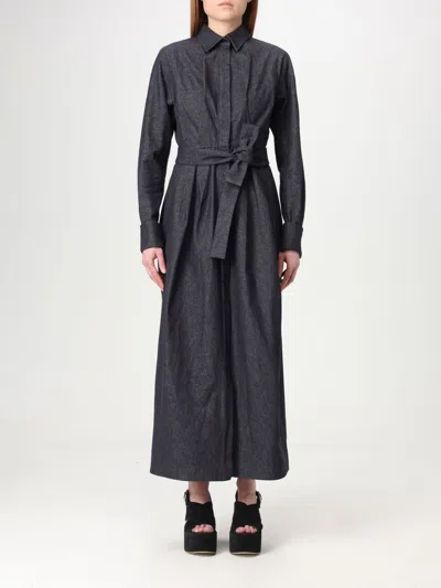 MAX MARA DRESS MAX MARA WOMAN COLOR BLUE,G70715009