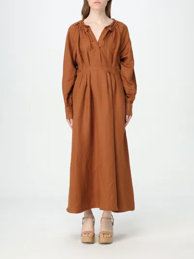 Max Mara Dress  Woman Color Brown