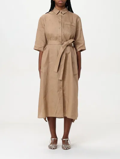 MAX MARA DRESS MAX MARA WOMAN COLOR CAMEL,G72320042