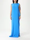 Max Mara Dress  Woman Color Gnawed Blue