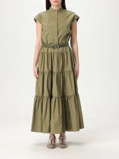 MAX MARA DRESS MAX MARA STUDIO WOMAN COLOR GREEN,G80337012