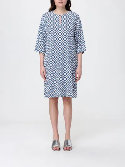 Max Mara Dress  Woman Color Multicolor In Blue