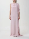 MAX MARA DRESS MAX MARA WOMAN COLOR PINK,402358010