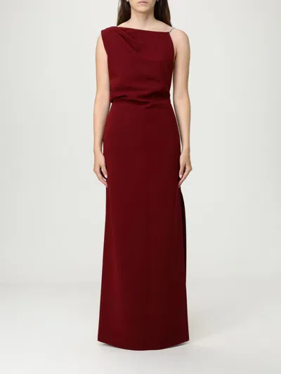 MAX MARA DRESS MAX MARA WOMAN COLOR RASPBERRY,431674104