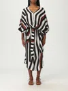 Max Mara Beakenewear Ovatte Cocoa Kaftan In Black