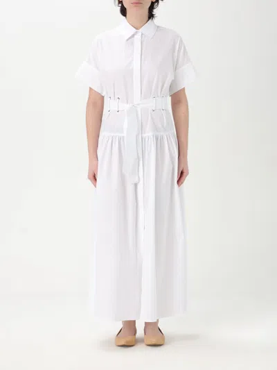 MAX MARA DRESS MAX MARA WOMAN COLOR WHITE,G67870001
