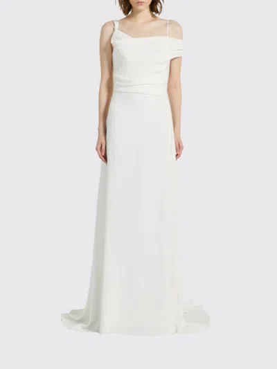 Max Mara Dress Woman  In White