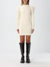 Max Mara Dress Woman White In White