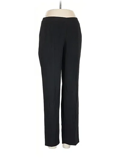 Pre-owned Max Mara Dress Pants In Black