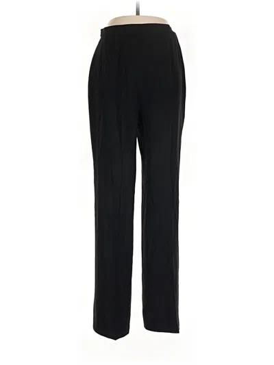 Pre-owned Max Mara Dress Pants In Black