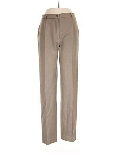 Pre-owned Max Mara Dress Pants In Brown