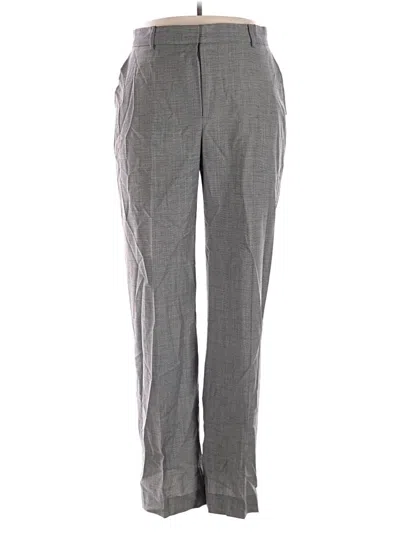 Pre-owned Max Mara Dress Pants In Gray