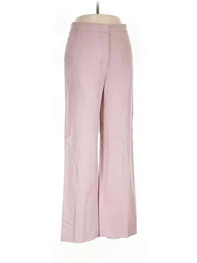 Pre-owned Max Mara Dress Pants In Pink