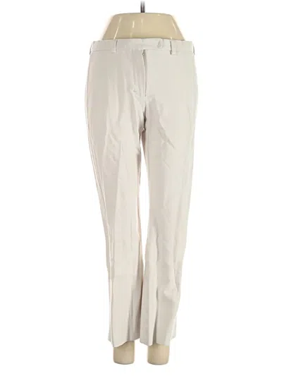 Pre-owned Max Mara Dress Pants In White