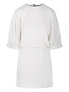 Max Mara Rum Puffed-sleeve Mini Dress