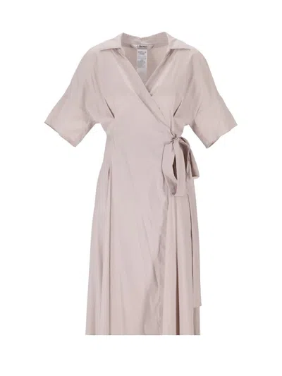 Max Mara Dress Sarah In Neutral