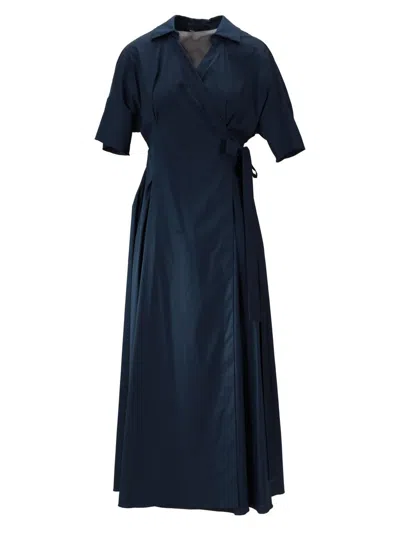Max Mara Dress Sarah In Cornflower Blue