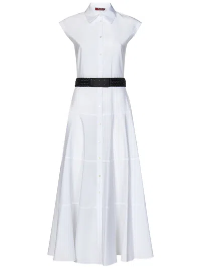 Max Mara Dress In White