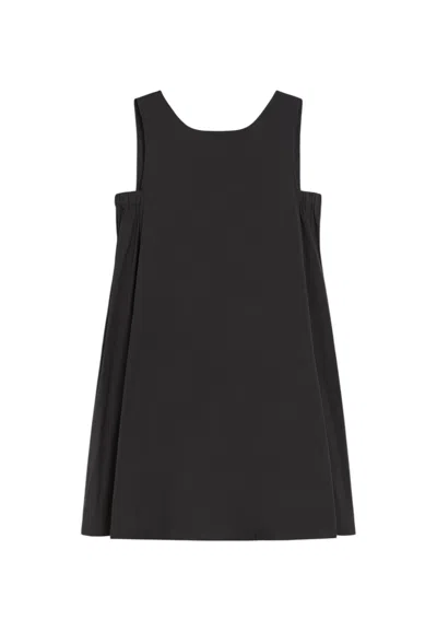 Max Mara Dress With Logo  2516221029 Black