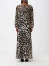 Max Mara Studio Midi Dress In Cream