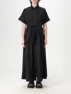 Max Mara Studio Alatri Belted Midi Dress In Black