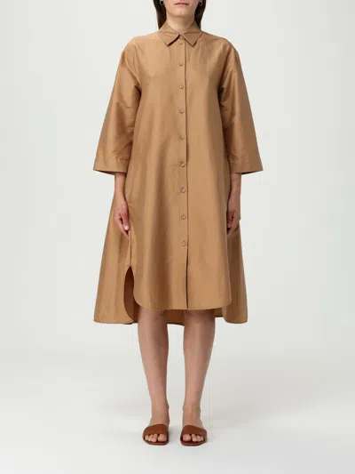 Max Mara Dress Woman Brown