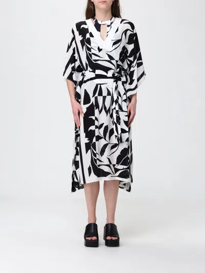 Max Mara Dress Woman In Multi