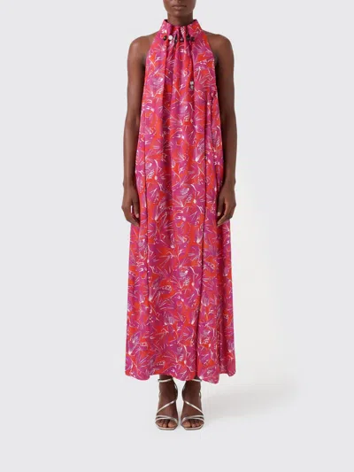 Max Mara Dress Woman In Pink