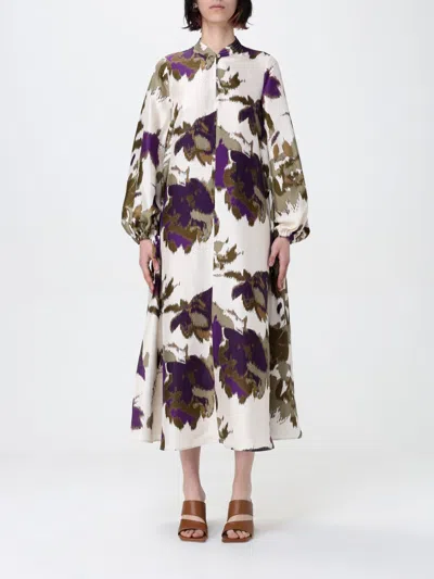 Max Mara Dress Woman Ivory In White
