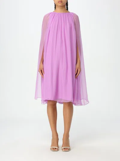 Max Mara Dress Woman Lilac In Purple