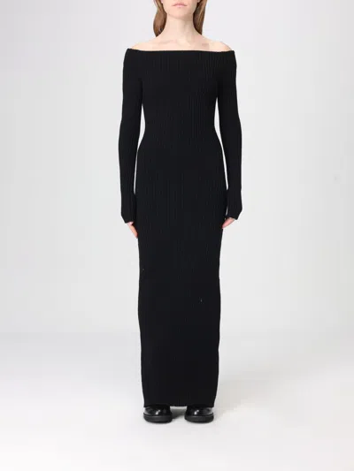 Max Mara Maxmara Arnes1234 Wool And Cashmere Sheath Dress In Black