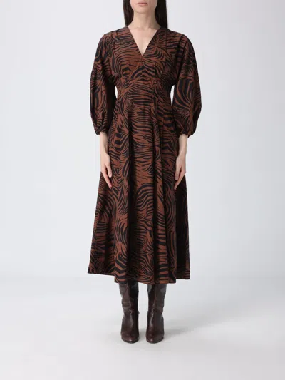 Max Mara Dress Woman  Studio In Brown