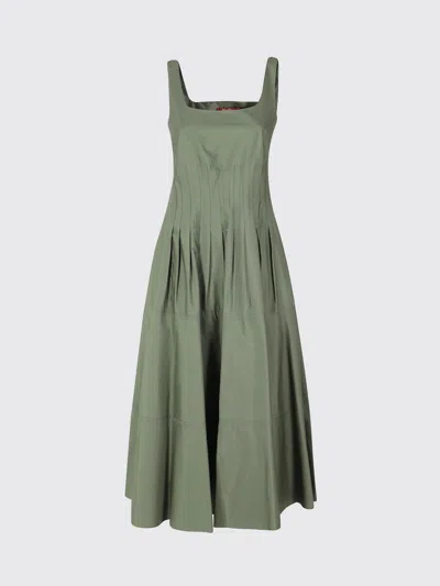 Max Mara Sleeveless Dress In Green