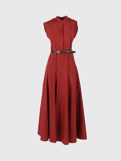 Max Mara Dress Woman  Studio In Red