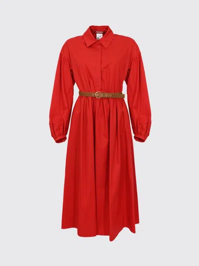 Max Mara Dress Woman  Studio In Red